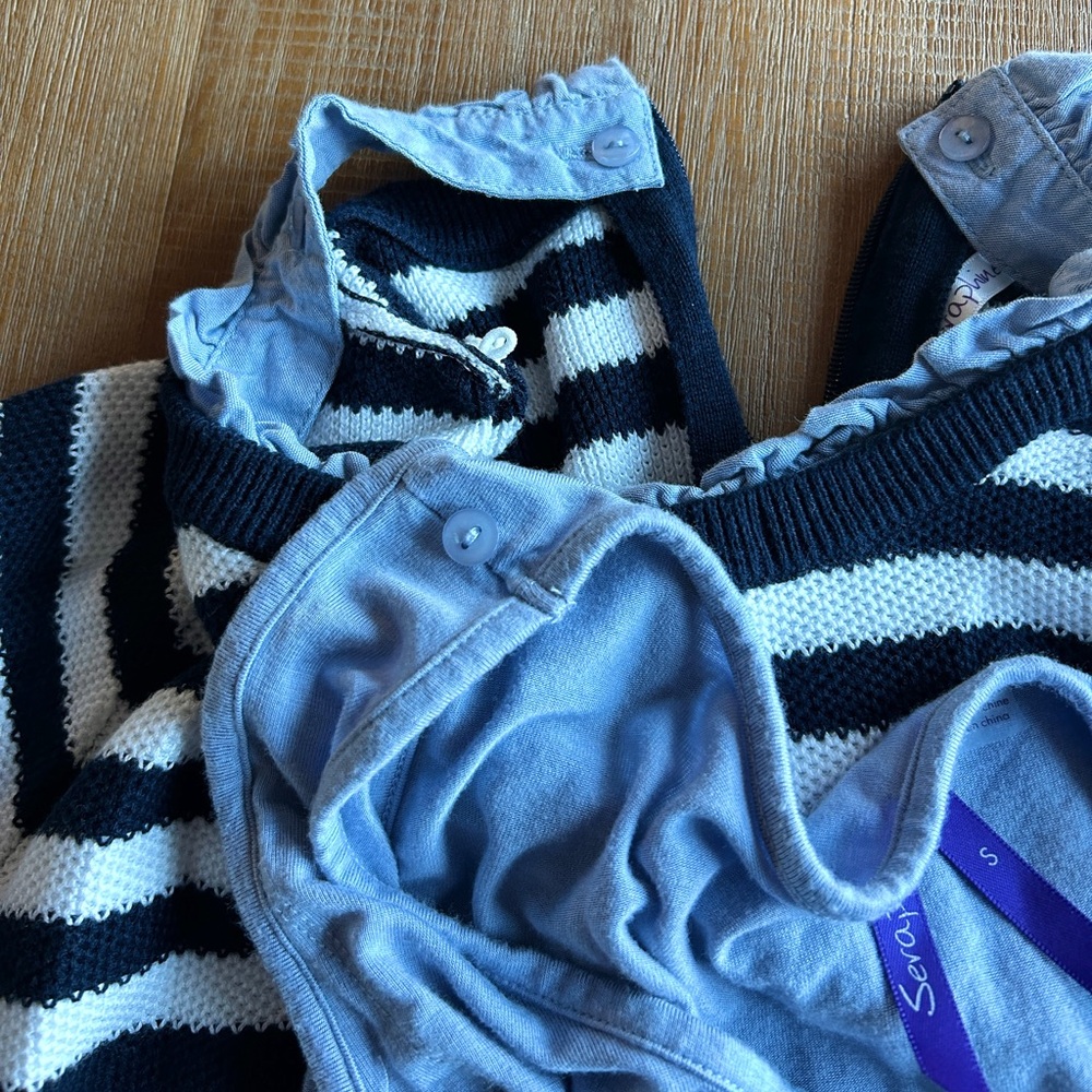 Seraphine Maternity & Nursing Layered Sweater+Tank - Picture 14 of 16